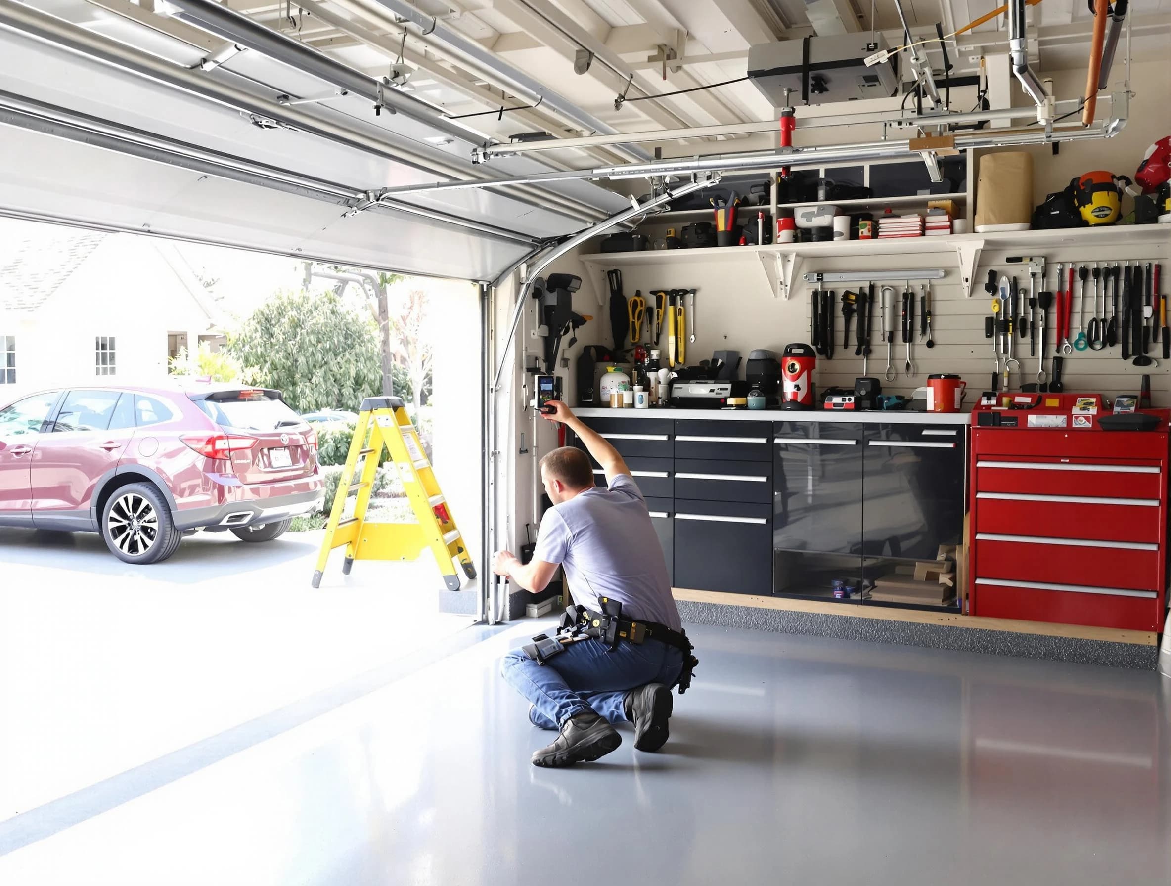 Local garage door repair service by Peoria Garage Door Repair in Peoria