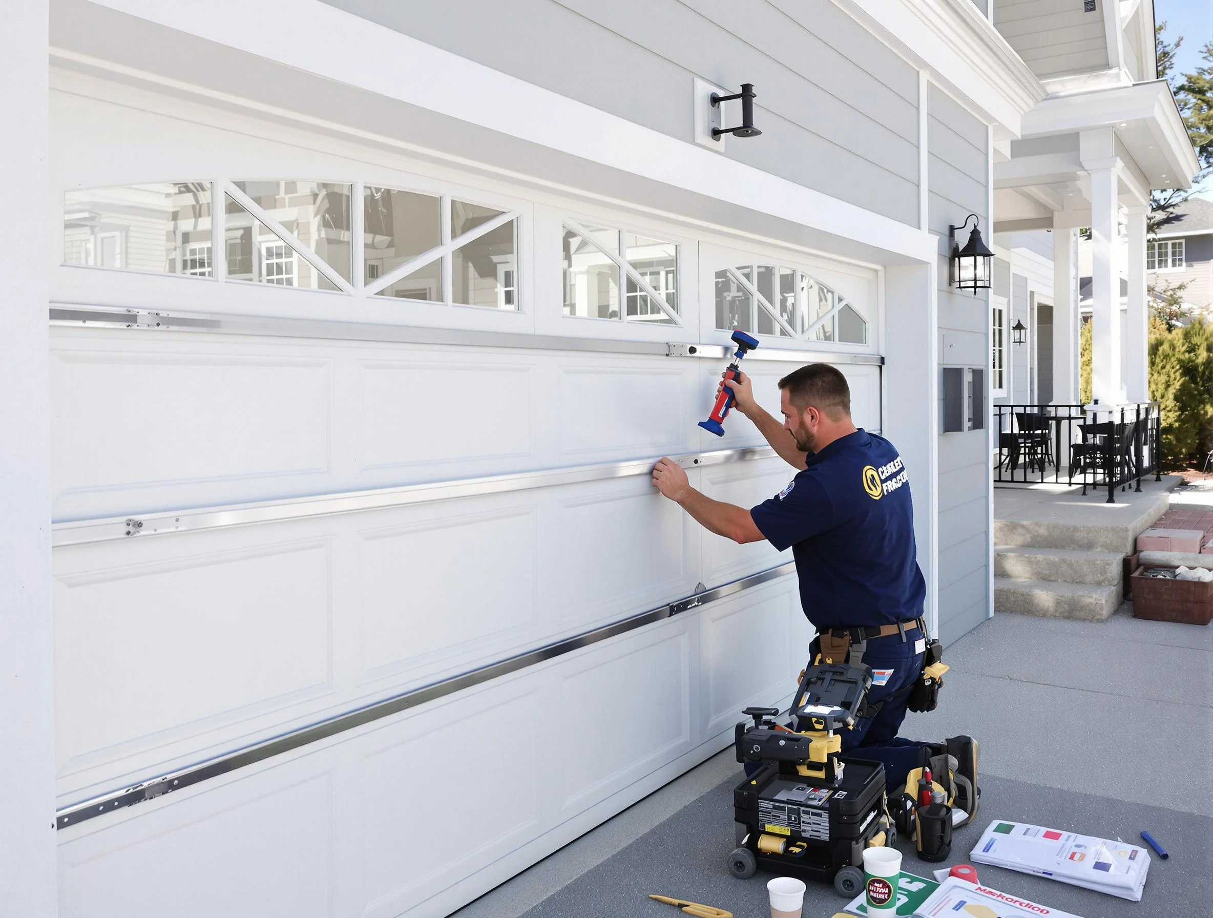 Professional garage door installation by Peoria Garage Door Repair in Peoria