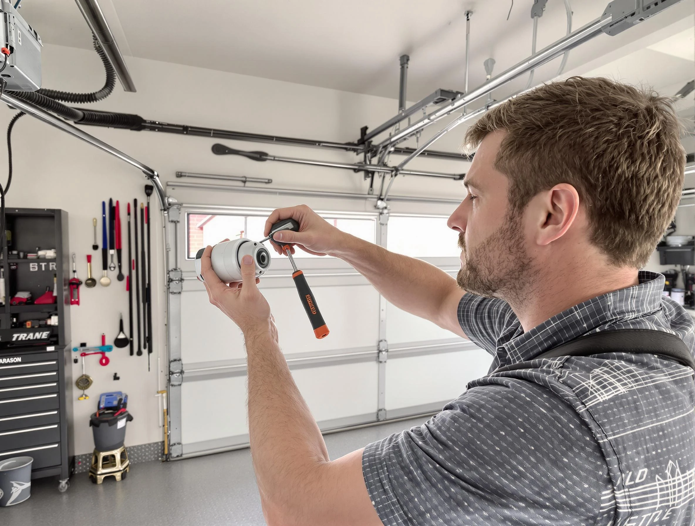 Garage door opener repair service by Peoria Garage Door Repair in Peoria