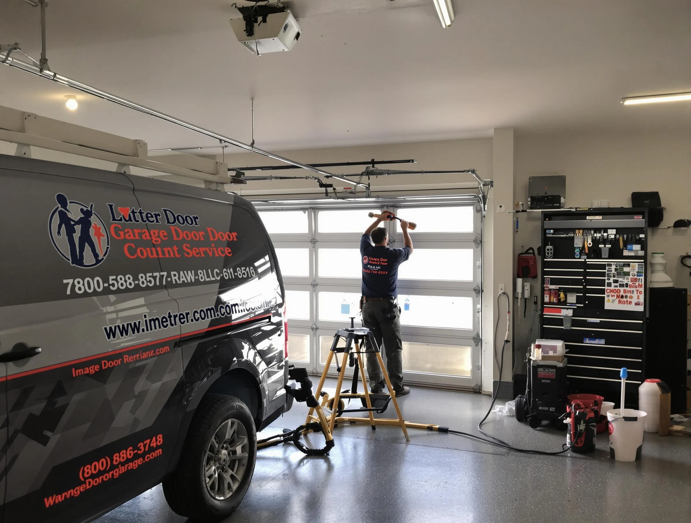 Peoria Garage Door Repair rapid response team performing same-day repair in Peoria
