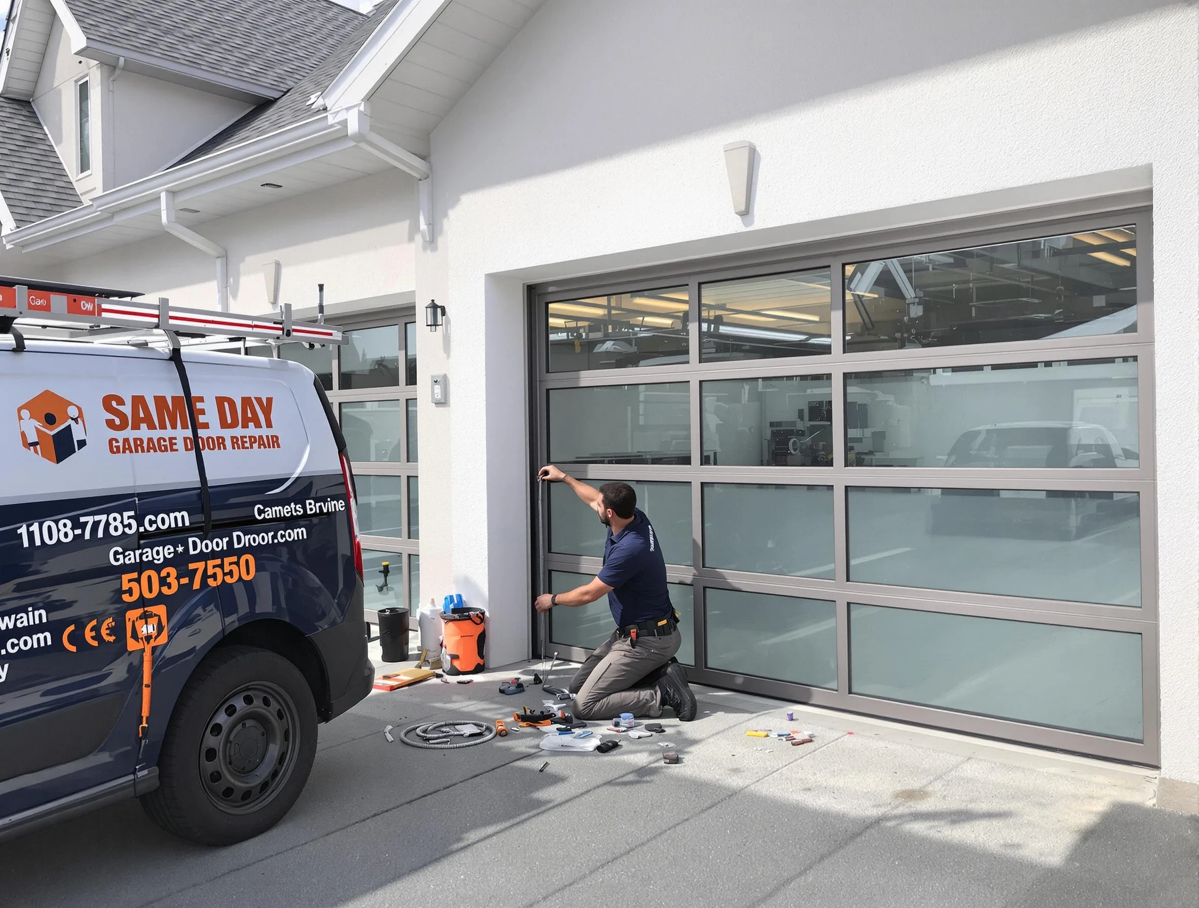 Same-day garage door repair service by Peoria Garage Door Repair in Peoria